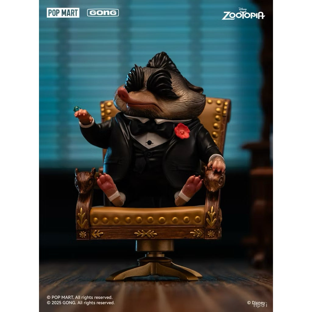 Pop Mart × GONG Zootopia Mr. Big 7.5 cm Figure