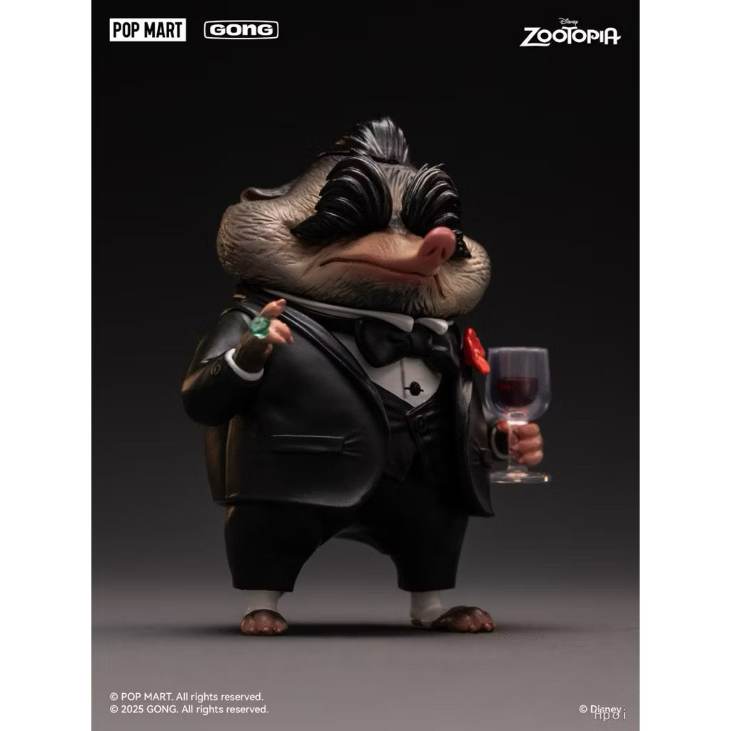 Pop Mart × GONG Zootopia Mr. Big 7.5 cm Figure
