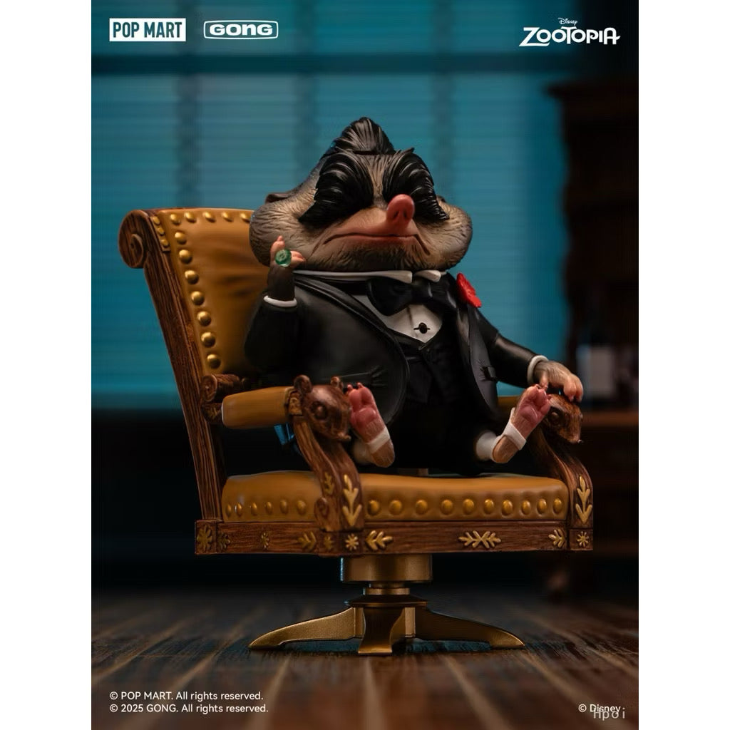 Pop Mart × GONG Zootopia Mr. Big 7.5 cm Figure