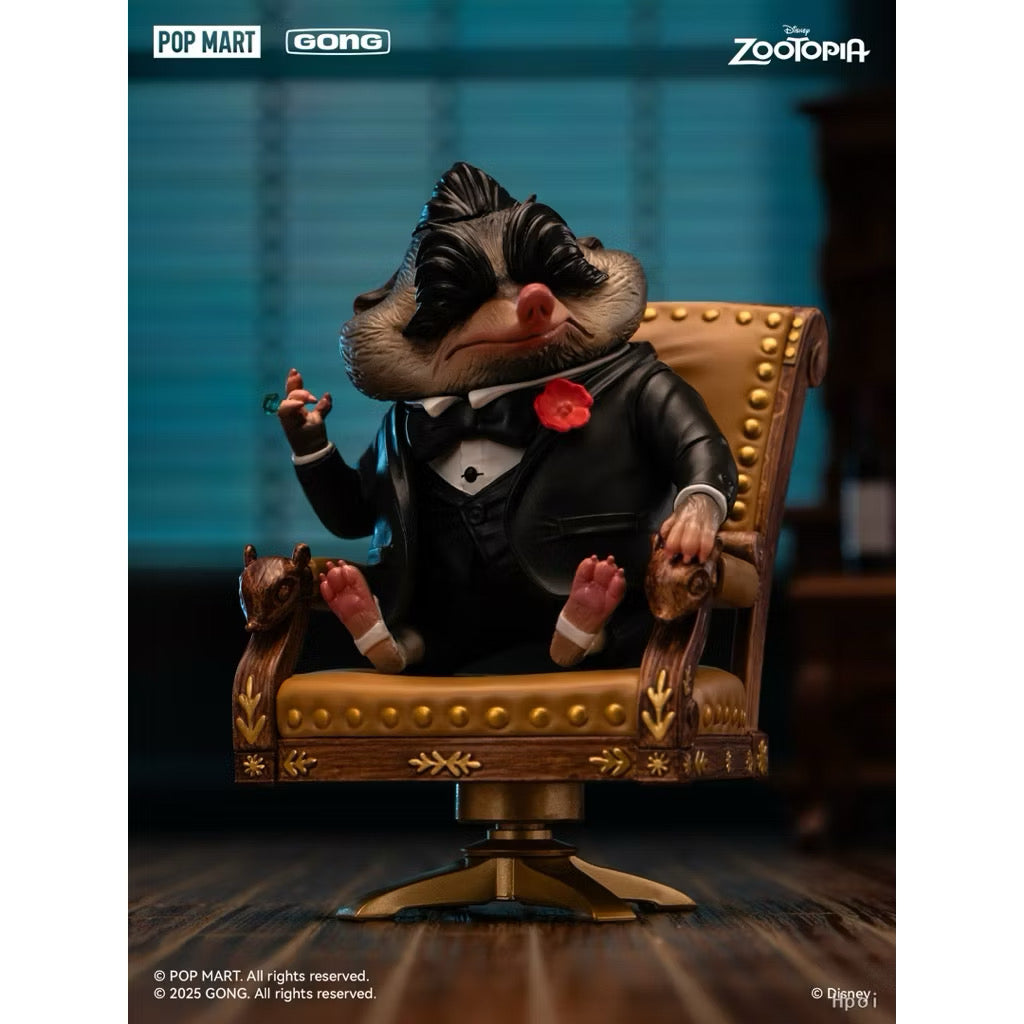 Pop Mart × GONG Zootopia Mr. Big 7.5 cm Figure