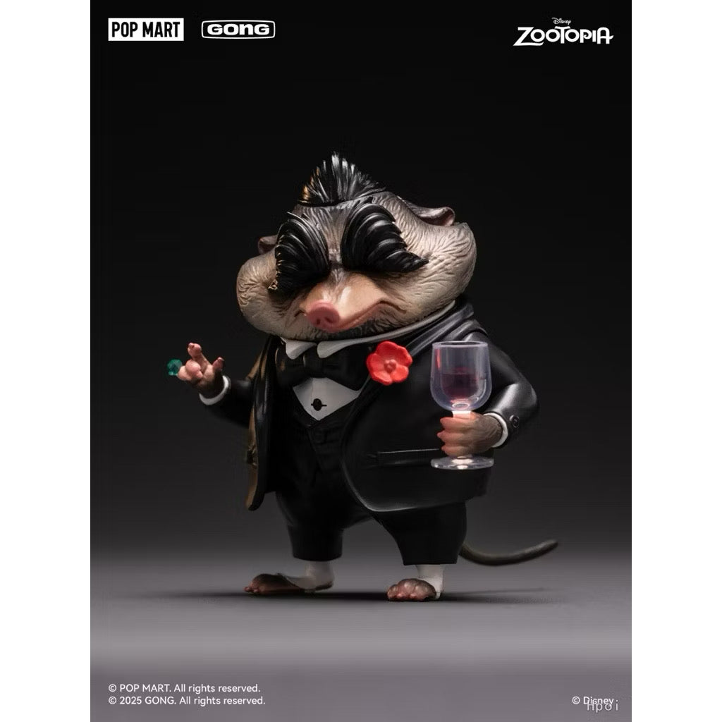 Pop Mart × GONG Zootopia Mr. Big 7.5 cm Figure