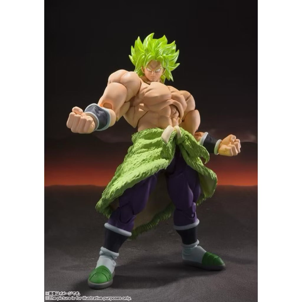 (Reissue) Bandai Dragon Ball Super: SHF Broly S.H.Figuarts Super Saiyan Broly (Fullpower) Action Figure