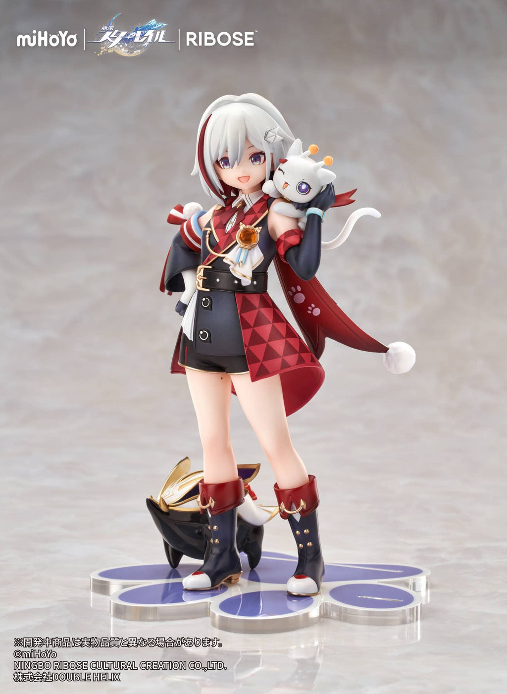 Ribose Honkai Star Rail Pre-Painted Figure: Little Cat Series Topaz & Numby Ver.