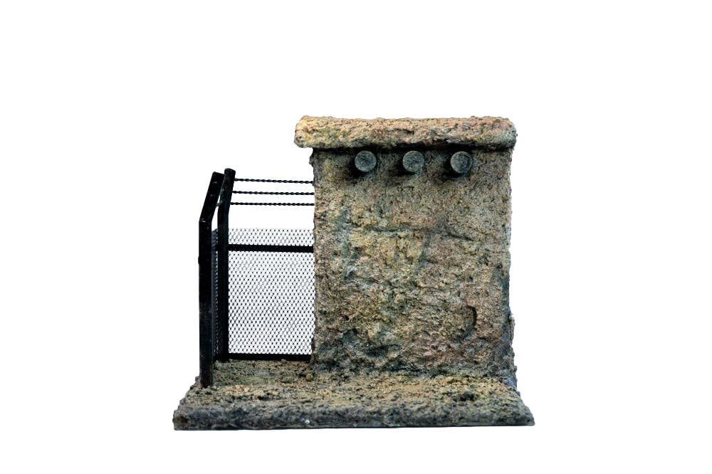 MMMToys Trench Outpost 1/12 Scale Diorama Base