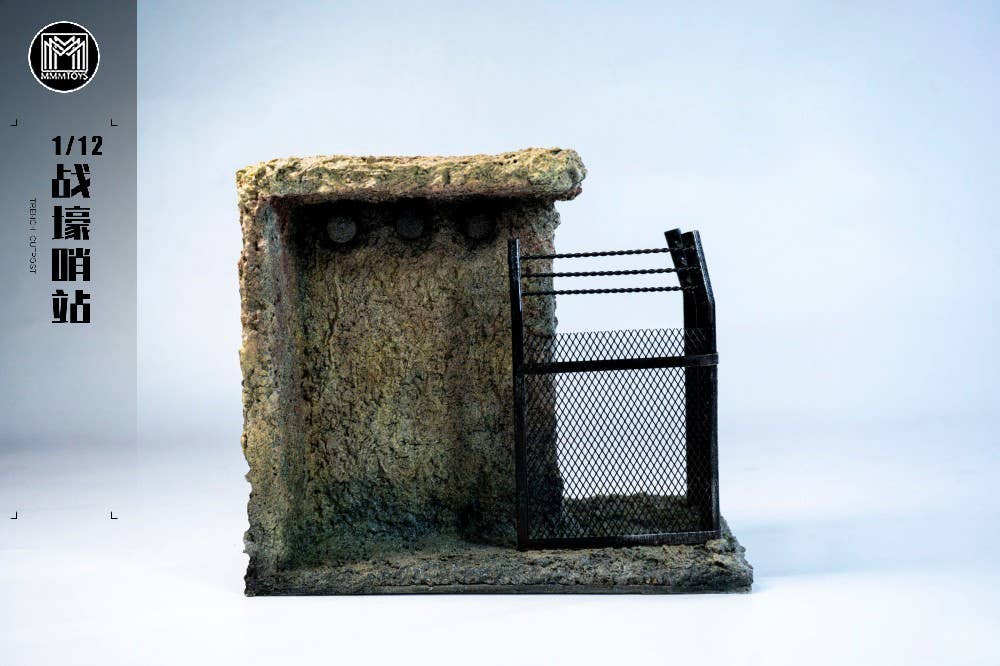 MMMToys Trench Outpost 1/12 Scale Diorama Base