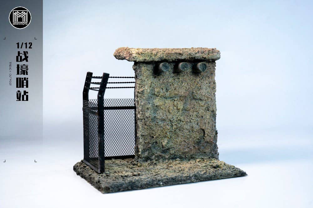 MMMToys Trench Outpost 1/12 Scale Diorama Base