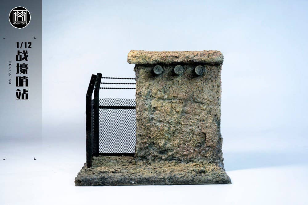 MMMToys Trench Outpost 1/12 Scale Diorama Base
