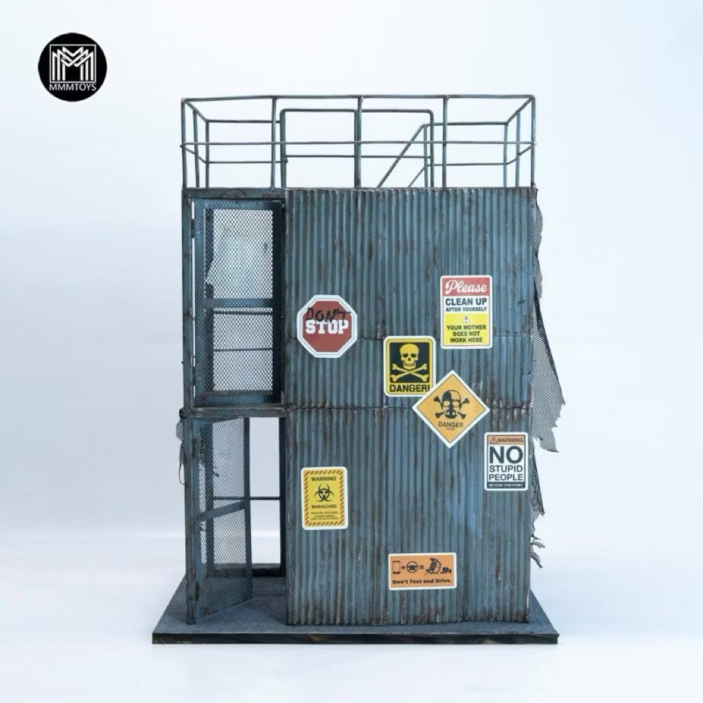 MMM Toys M2604 The End Observation Station 1/12 Scale Post-Apocalyptic Diorama