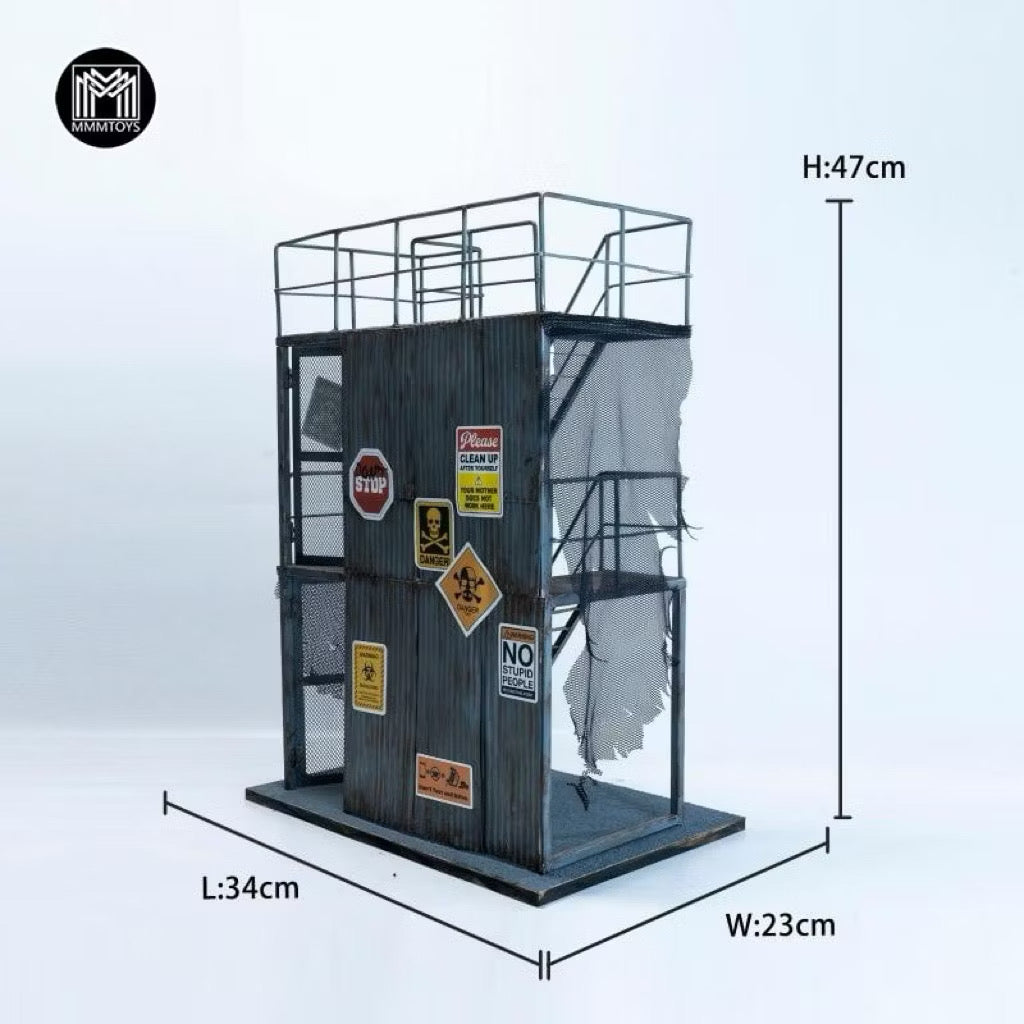 MMM Toys M2604 The End Observation Station 1/12 Scale Post-Apocalyptic Diorama