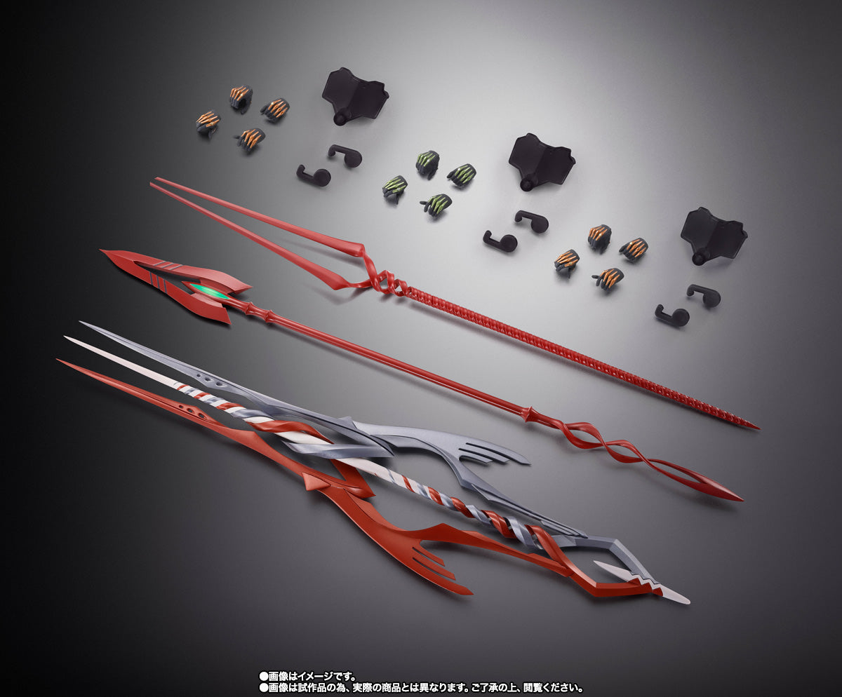 Bandai Spirits: METAL BUILD – Evangelion 3 Spears Set (30th Anniversary Another Color Ver.)