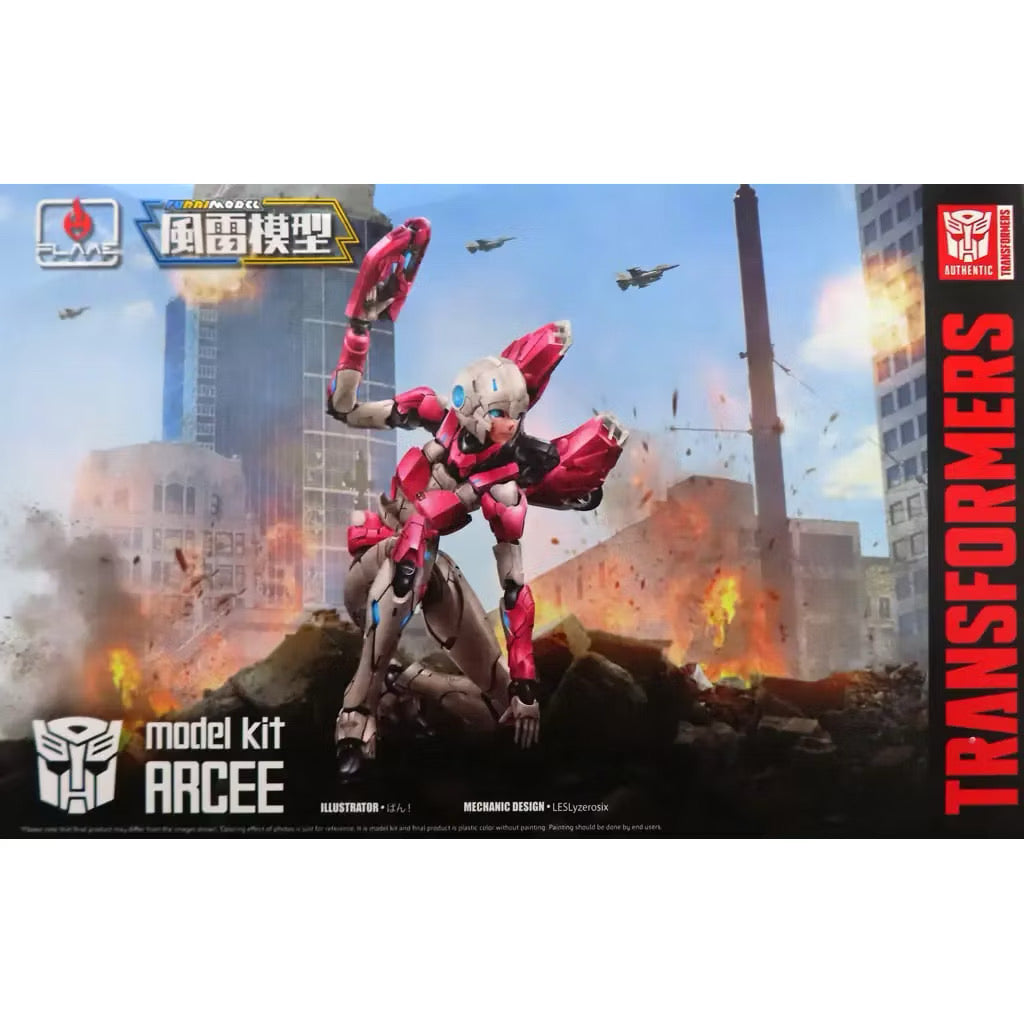 Flame Toys: Transformers – Furai Model Arcee Plastic Model Kit (Reissue Ver.)