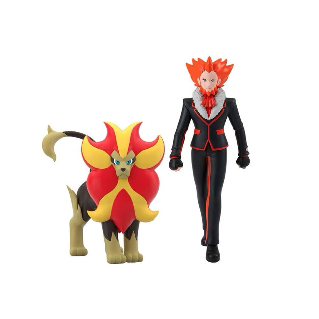Bandai Pokemon Scale World Kalos Region Lysandre & Pyroar
