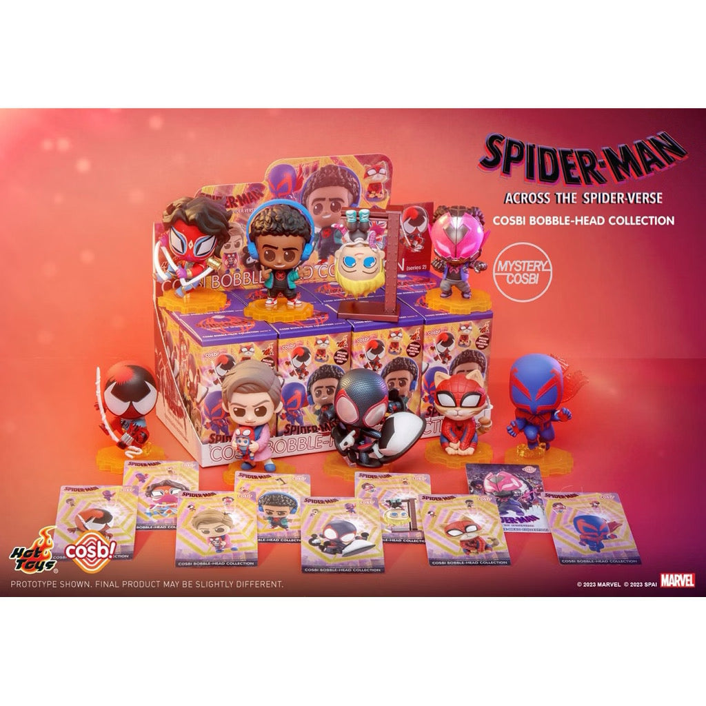 (Box of 8 Cosbi) Hot toys Spider-Man: Across The Spider-Verse Cosbi (Series 2)
