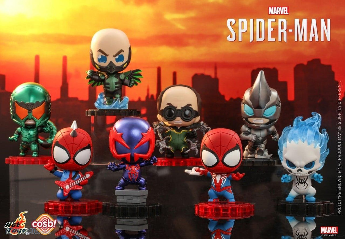 (Box of 8 Cosbi) Hot Toys Cosbi Bobble-Head Collection Marvel Spider-Man CBX006