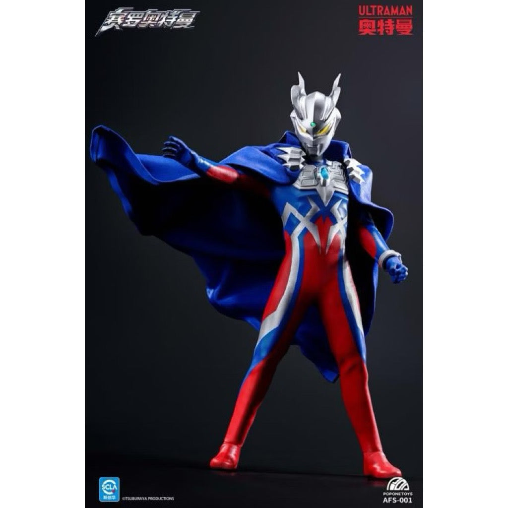Ultraman Z Ultraman Zero 1/12 Scale Action Figure BY POPONE TOYS