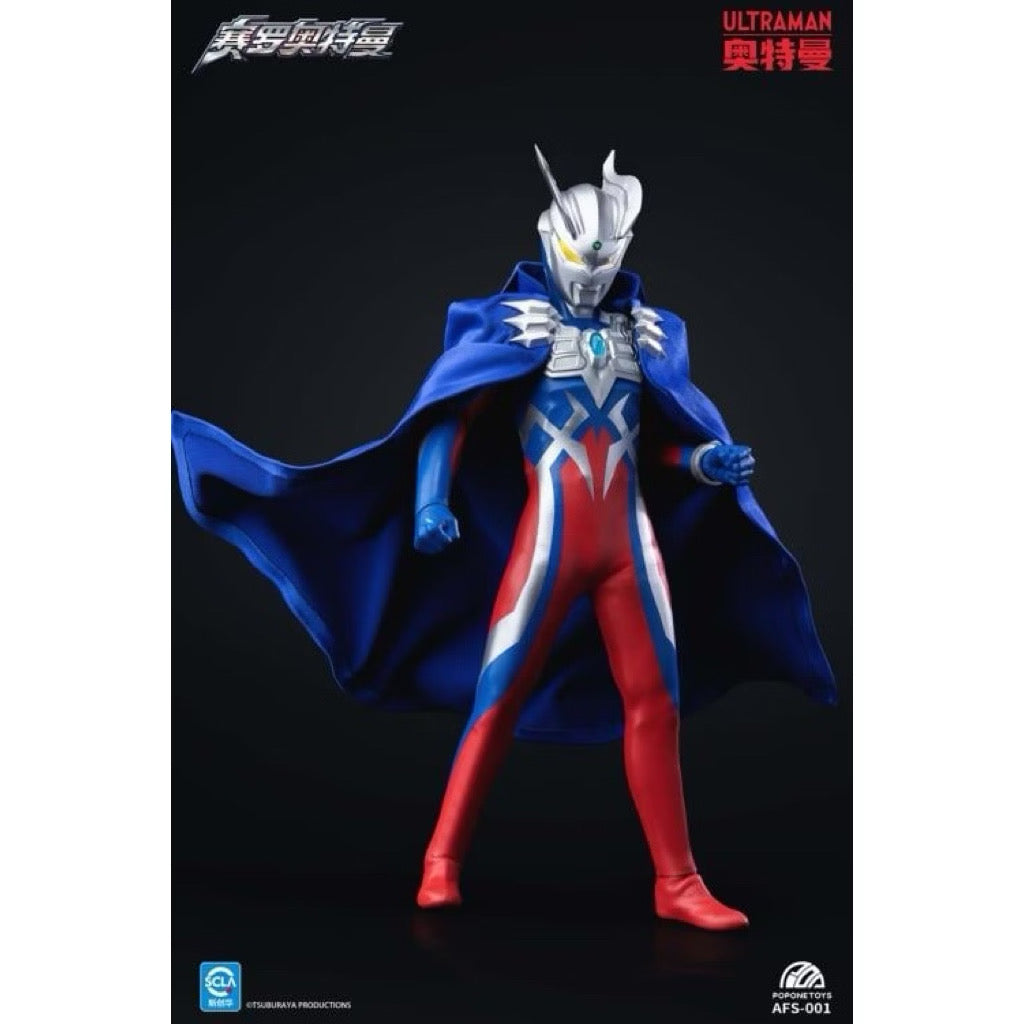 Ultraman Z Ultraman Zero 1/12 Scale Action Figure BY POPONE TOYS