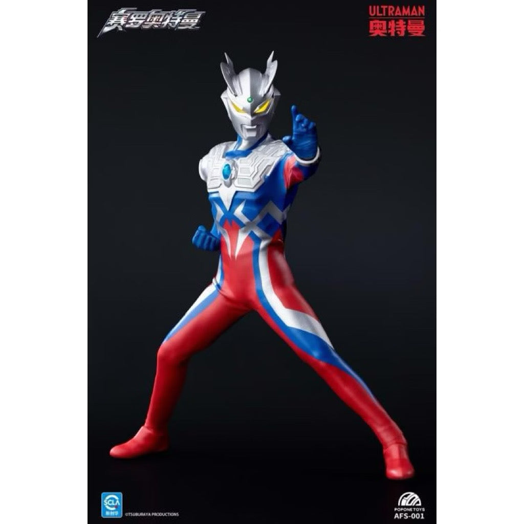 Ultraman Z Ultraman Zero 1/12 Scale Action Figure BY POPONE TOYS