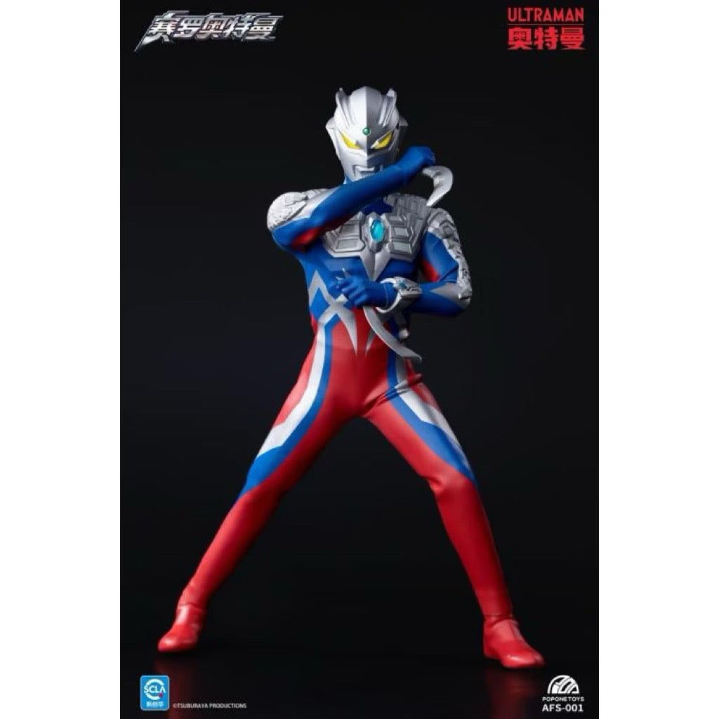 Ultraman Z Ultraman Zero 1/12 Scale Action Figure BY POPONE TOYS