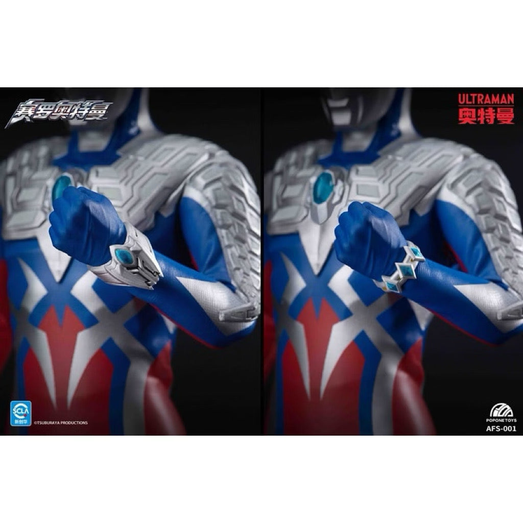 Ultraman Z Ultraman Zero 1/12 Scale Action Figure BY POPONE TOYS
