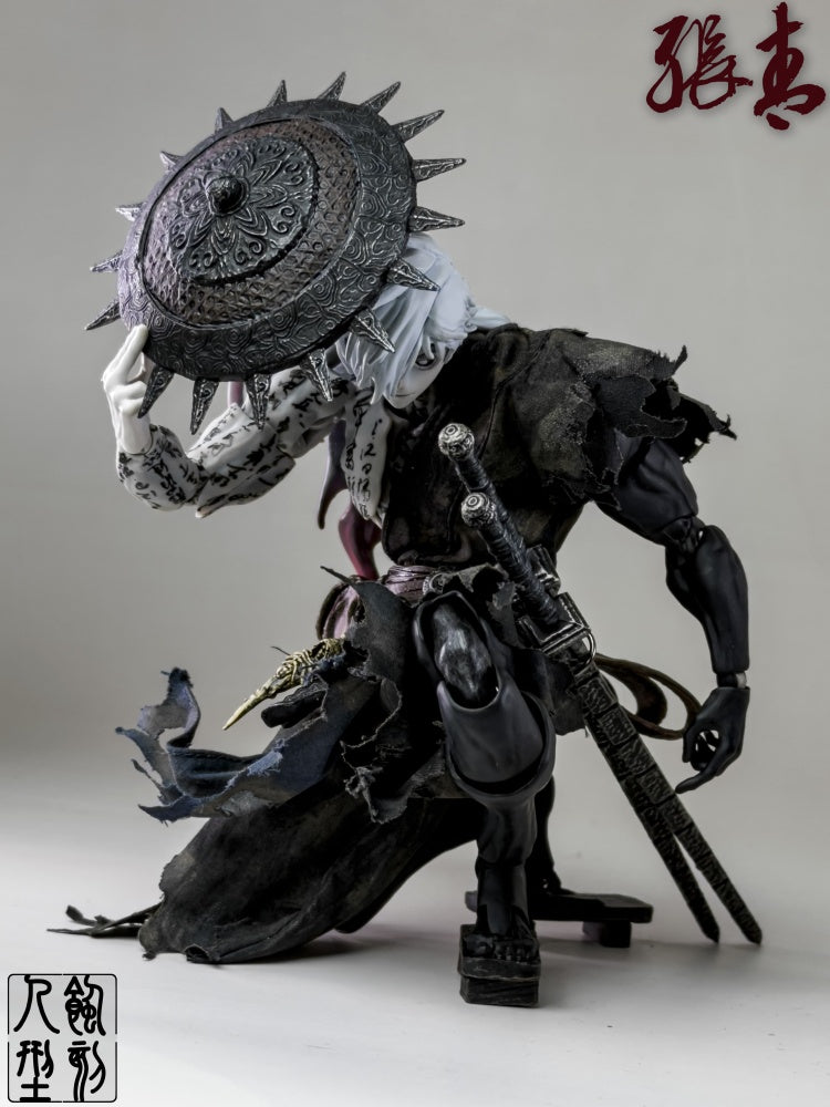 Etched Human Poison Witch Zhang Qin (Calligraphy Skin Ver.) 1/12 Scale Action Figure
