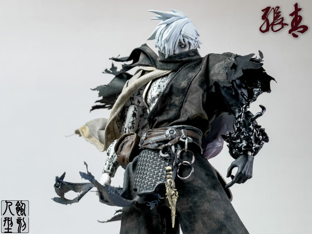 Etched Human Poison Witch Zhang Qin (Calligraphy Skin Ver.) 1/12 Scale Action Figure