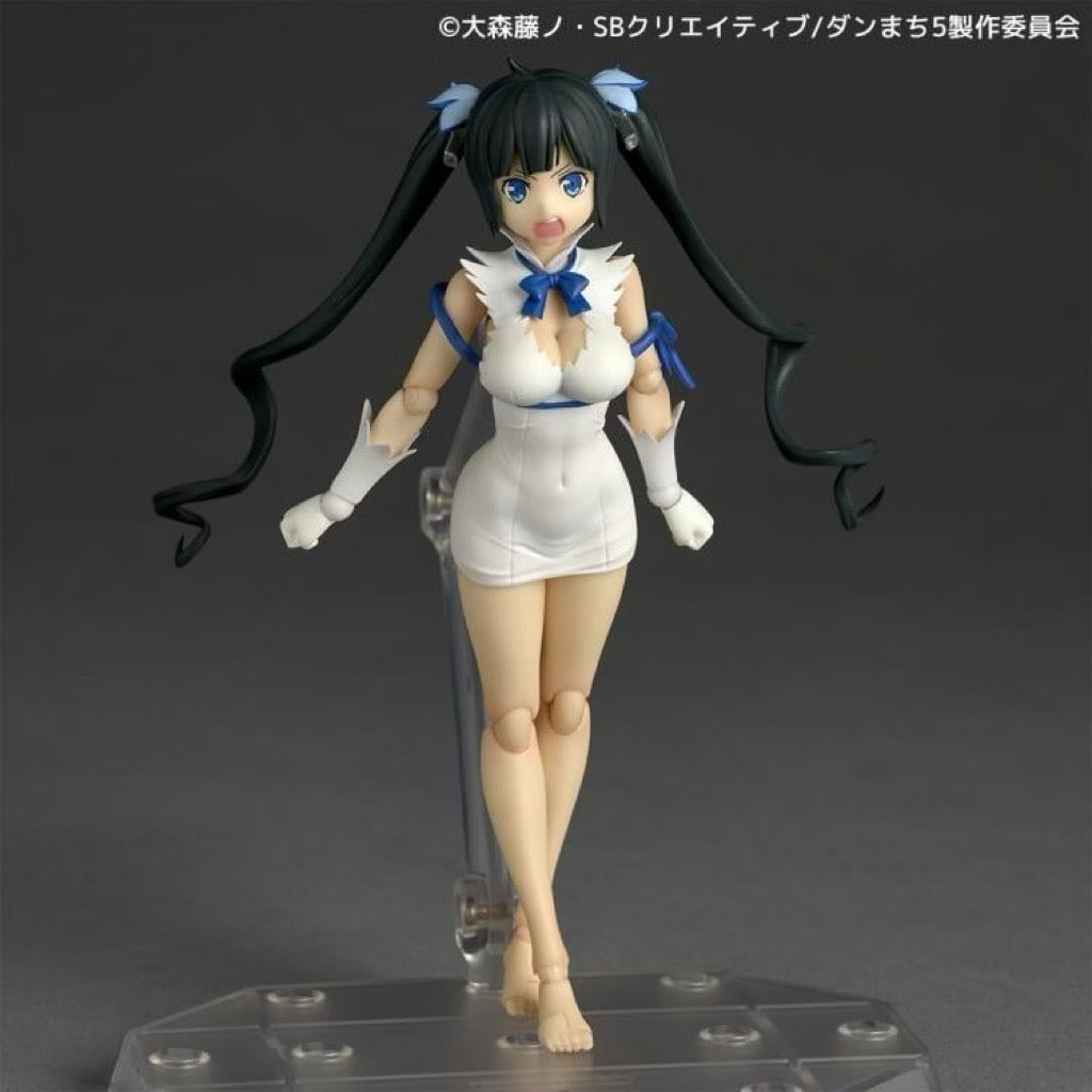 Kaiyodo Is It Wrong to Try to Pick Up Girls in a Dungeon? Revoltech NR089 Hestia Action Figure