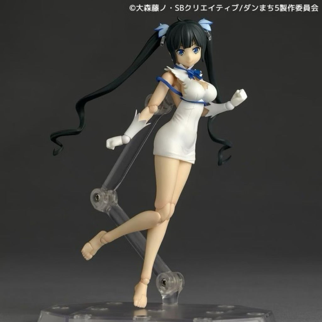 Kaiyodo Is It Wrong to Try to Pick Up Girls in a Dungeon? Revoltech NR089 Hestia Action Figure