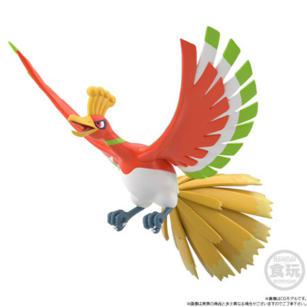 Bandai POKEMON SCALE WORLD Johto Region Ho-oh Houou Figure