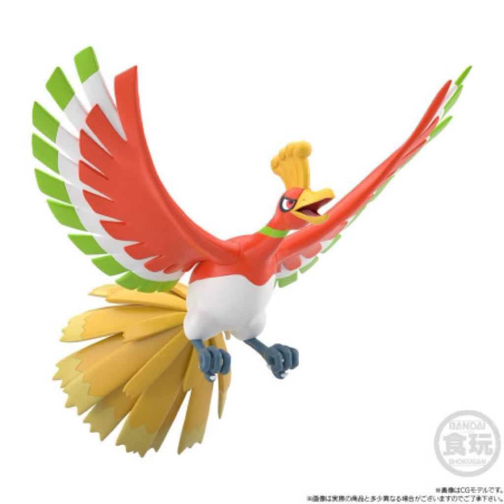 Bandai POKEMON SCALE WORLD Johto Region Ho-oh Houou Figure
