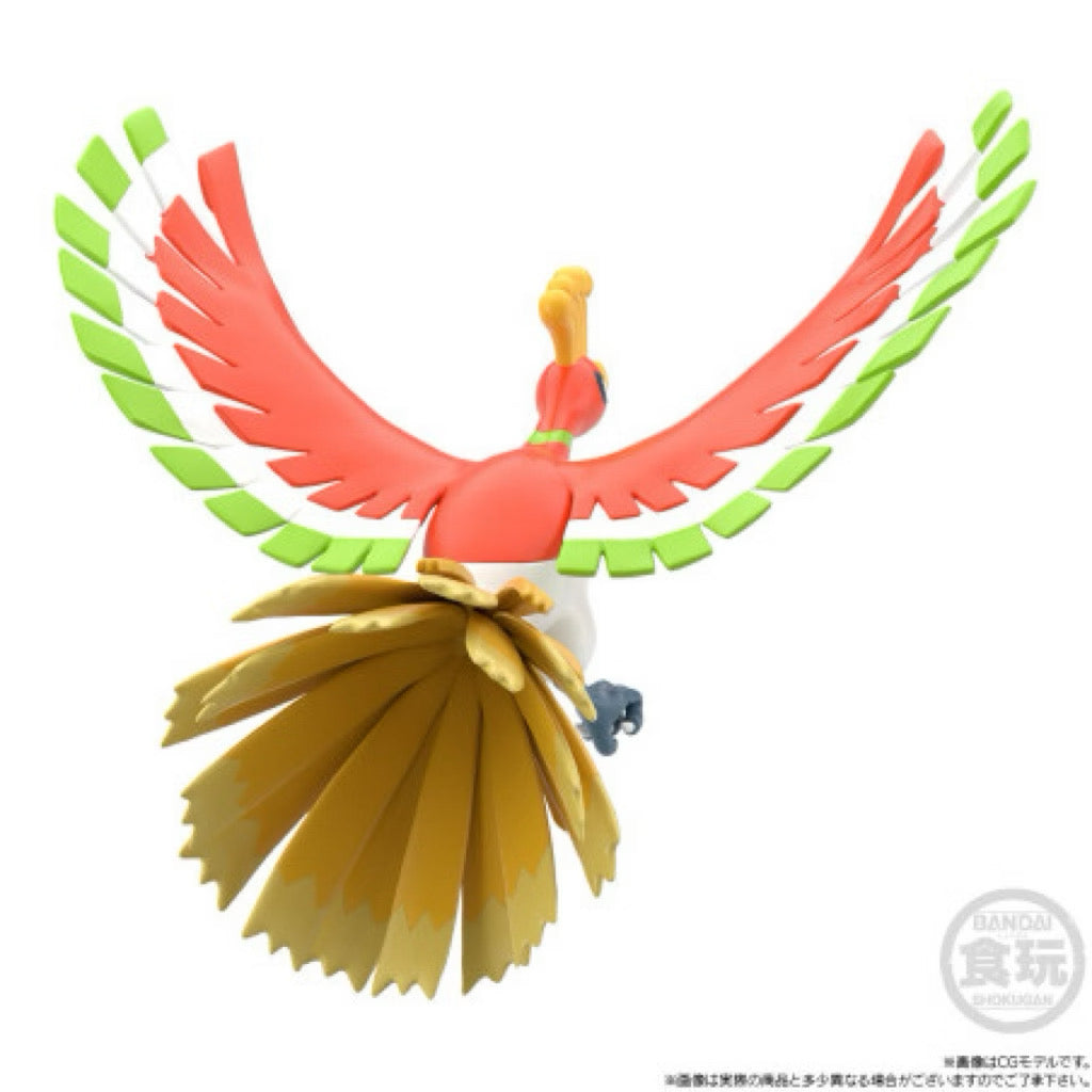 Bandai POKEMON SCALE WORLD Johto Region Ho-oh Houou Figure