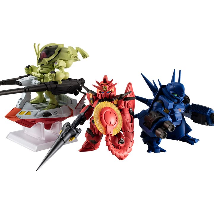 Bandai FW GUNDAM CONVERGE CORE – Mobile Suit Crossbone Gundam: The Steel Seven A Team Set