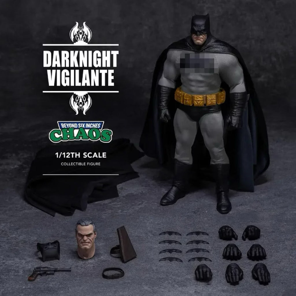 Chaos No002 1/12th Scale Darknight Vigilante Batman Super Hero Dark Knight Action Figure