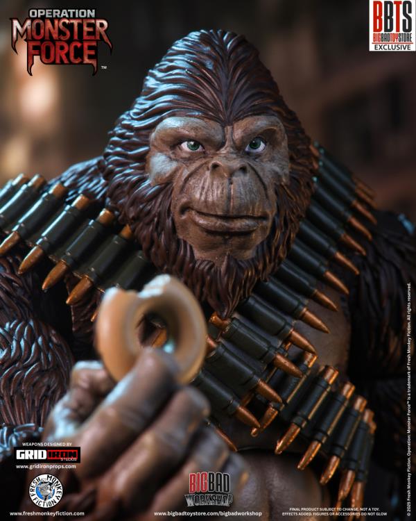 Fresh Monkey Fiction Operation Monster Force Chatsworth (Heavy Artillery)