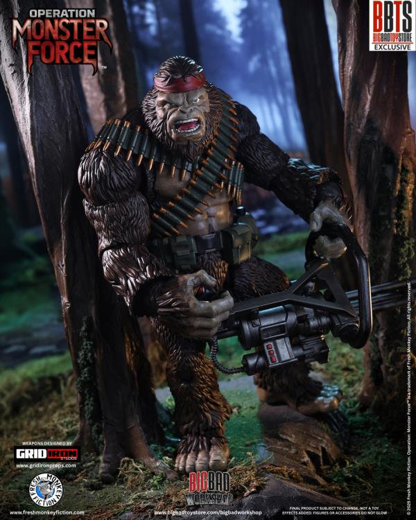 Fresh Monkey Fiction Operation Monster Force Chatsworth (Heavy Artillery)