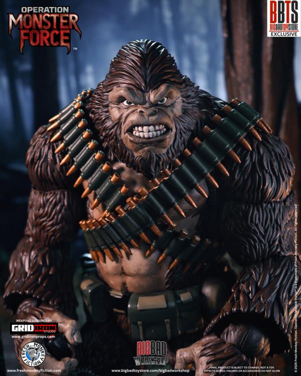 Fresh Monkey Fiction Operation Monster Force Chatsworth (Heavy Artillery)