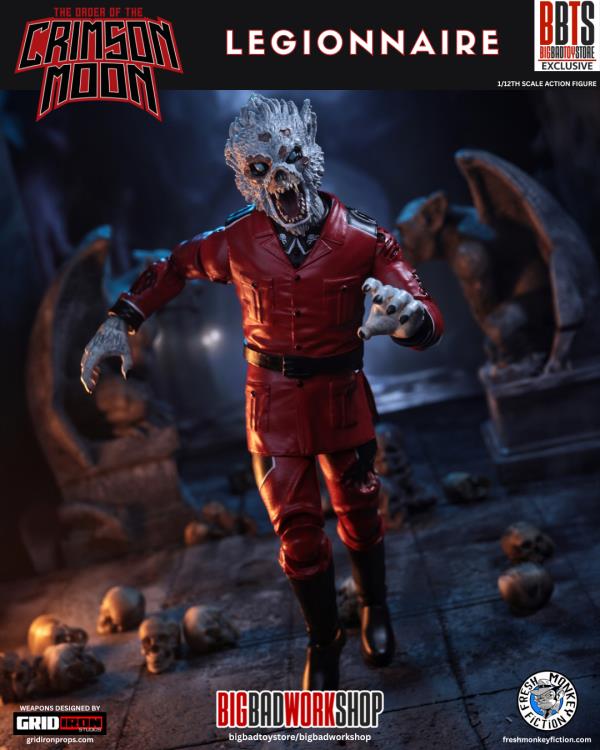 Fresh Monkey Fiction The Order of the Crimson Moon Crimson Moon Legionnaire 1/12 Scale BBTS Exclusive Action Figure