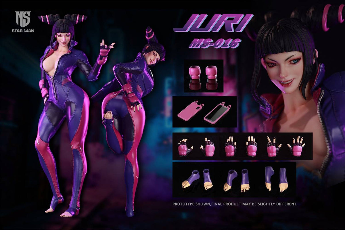 Star Man MS-016 1/6th Scale Female Fighter Zhu Action Figure