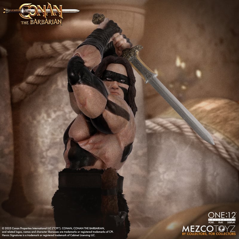 Mezco Toyz: One:12 Collective – Conan the Barbarian (1982): War Paint Edition