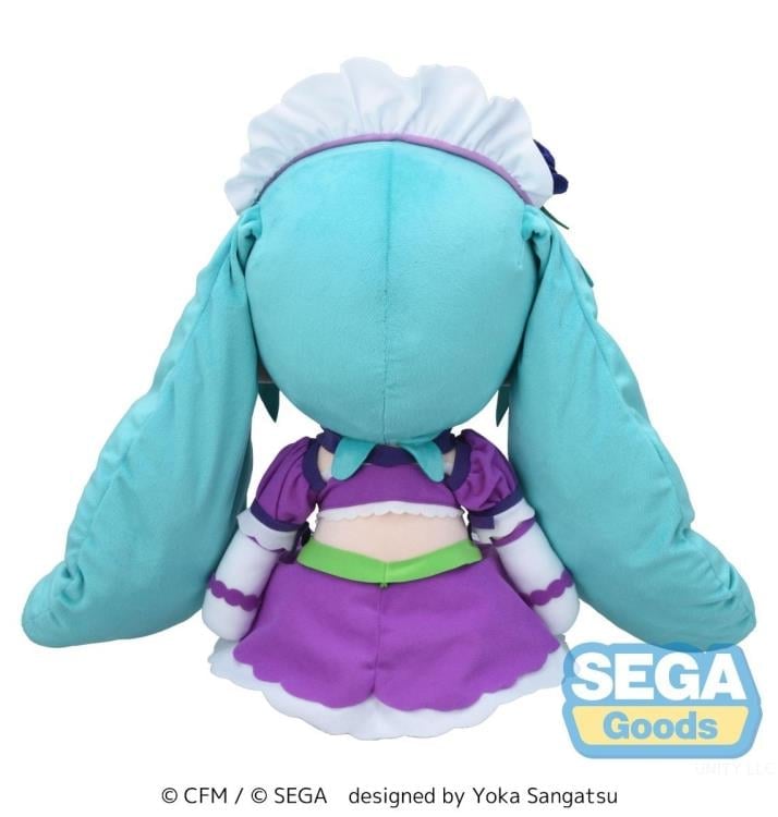 Sega Vocaloid Fuwa Petit Hatsune Miku (Love and Berry Dress Up and Dance! Sparkly Purple) Large Plush