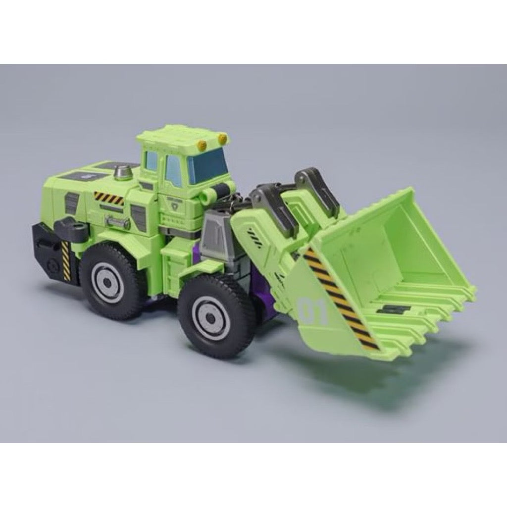 Mecha Invasion: Giant Legion (Heavy Builder Series) – GLA-01 & GLA-02 Figure Set (Mixmaster & Scrapper)