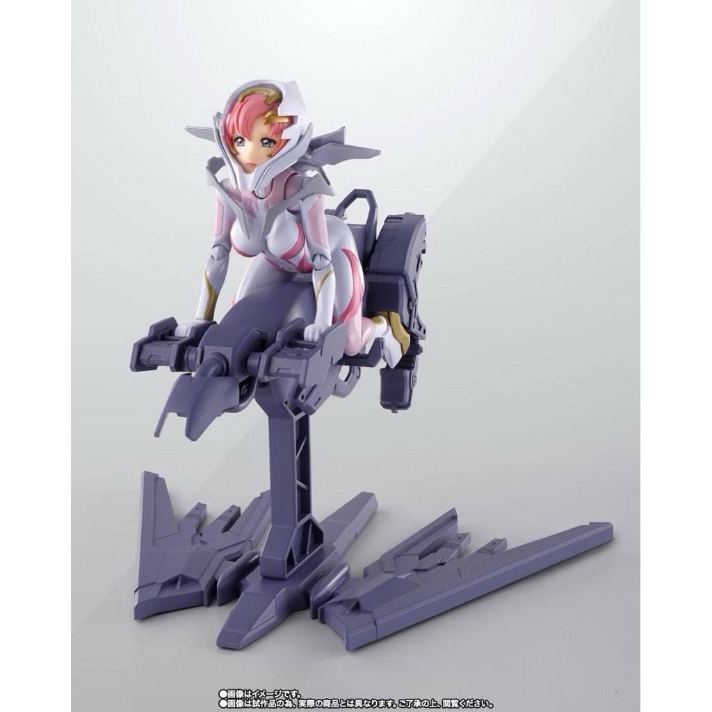 Bandai SHF S.H.Figuarts LACUS CLYNE (Pilot Suit Ver.) Ride-on Set