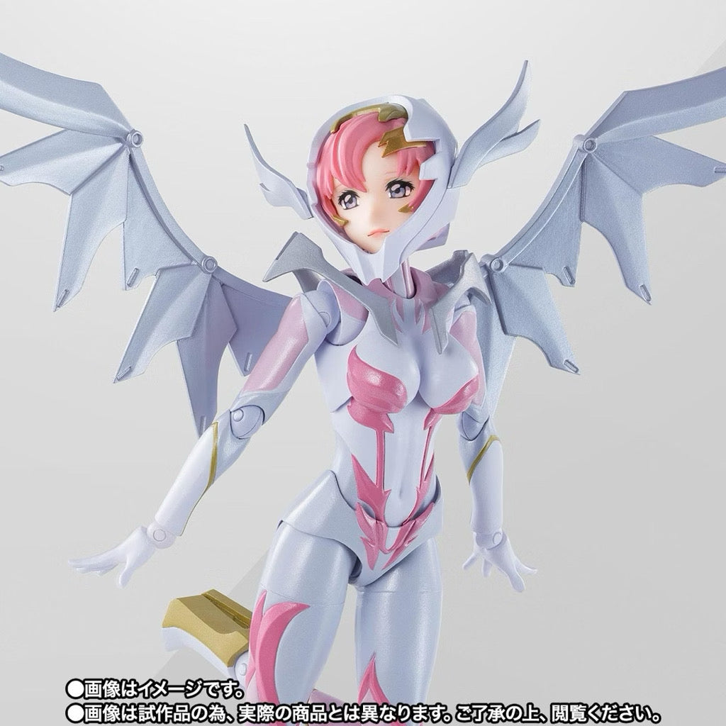 Bandai SHF S.H.Figuarts LACUS CLYNE (Pilot Suit Ver.) Ride-on Set