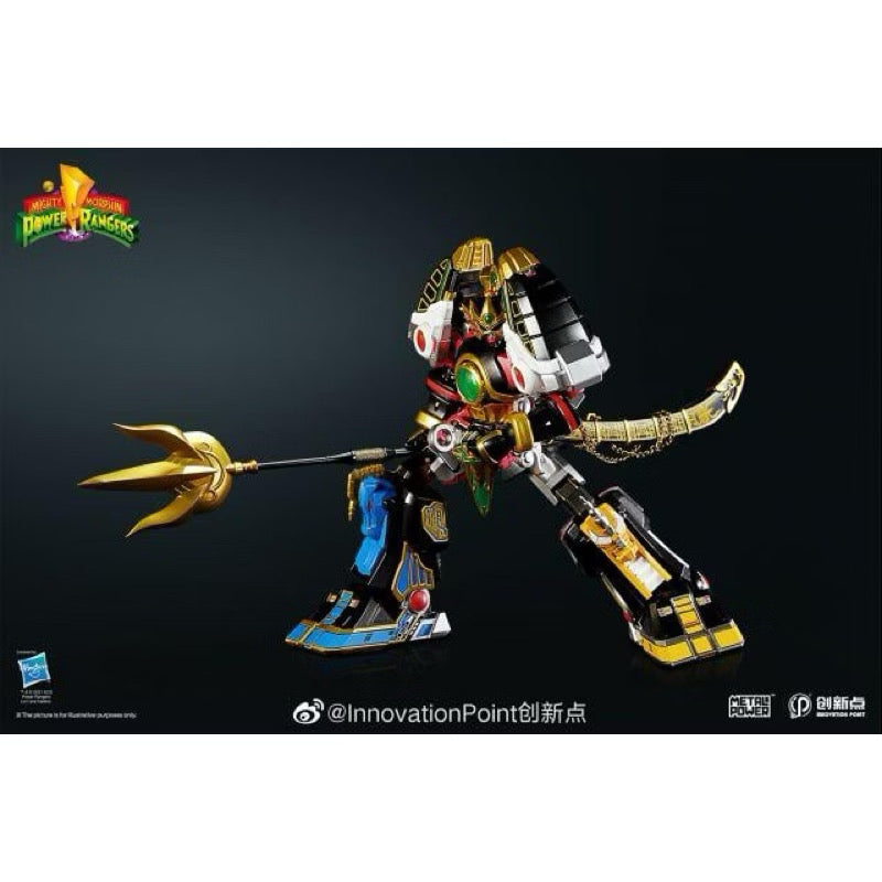 Innovation Point Mighty Morphin Hasbro Power Rangers Metal Power Thunder Megazord Figure