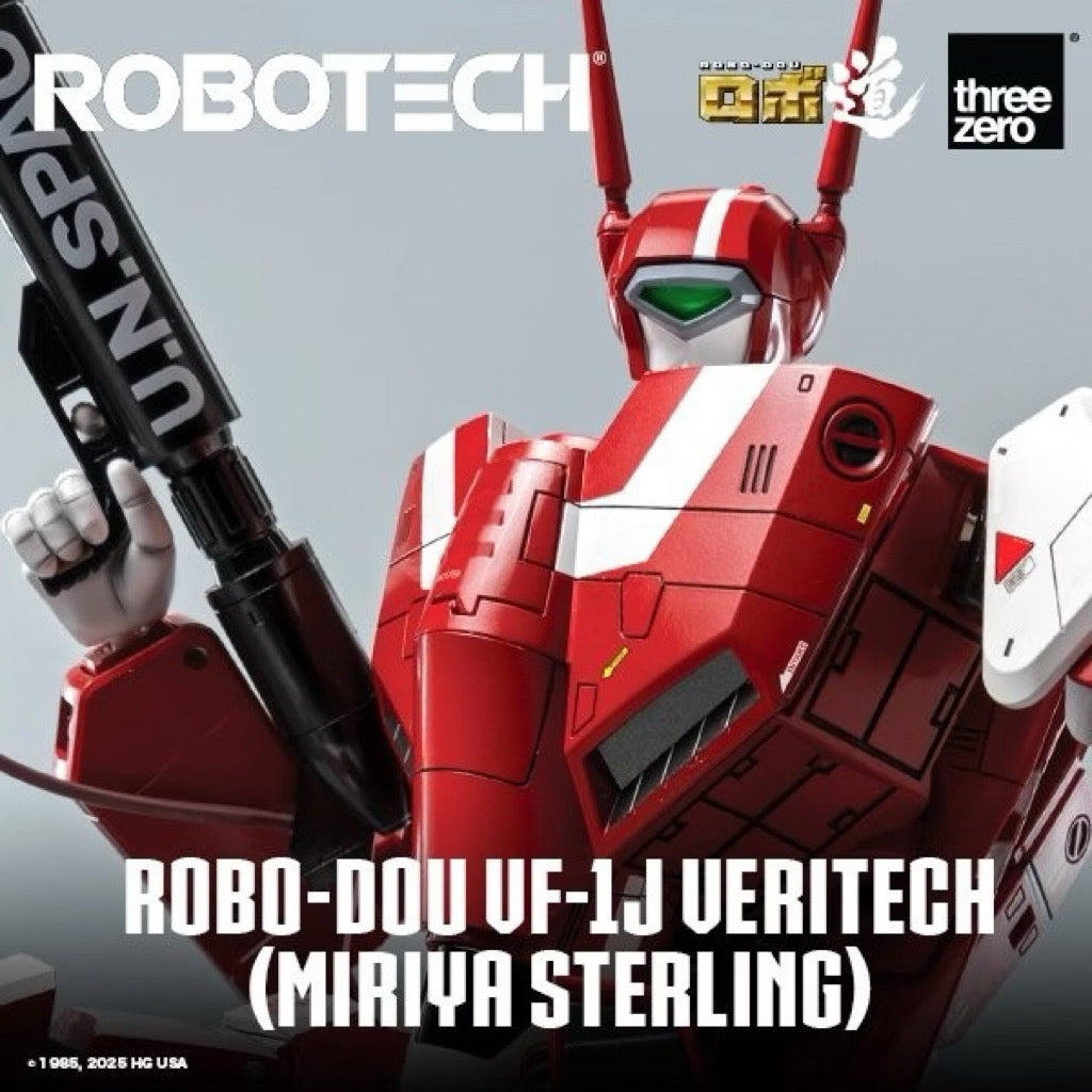 ThreeZero Robotech Robo-Dou VF-1J Veritech (Miriya Sterling)