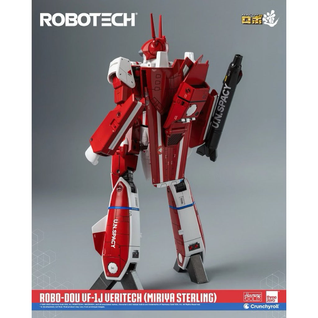 ThreeZero Robotech Robo-Dou VF-1J Veritech (Miriya Sterling)