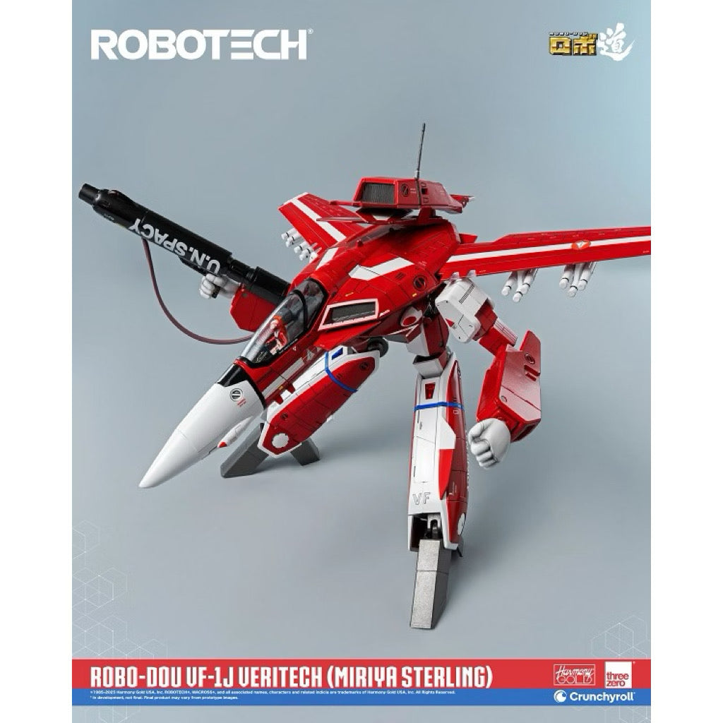 ThreeZero Robotech Robo-Dou VF-1J Veritech (Miriya Sterling)
