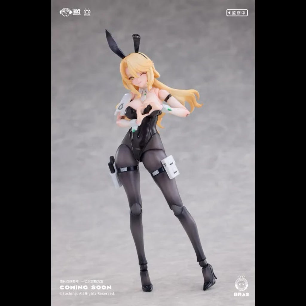 Bunny Rapid Action Squad 1/12 Action Figure Guardian Erena By Sushing