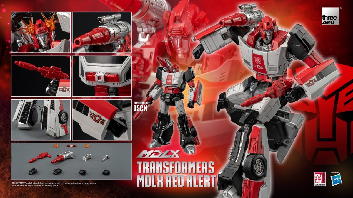 Threezero Transformers - MDLX Red Alert