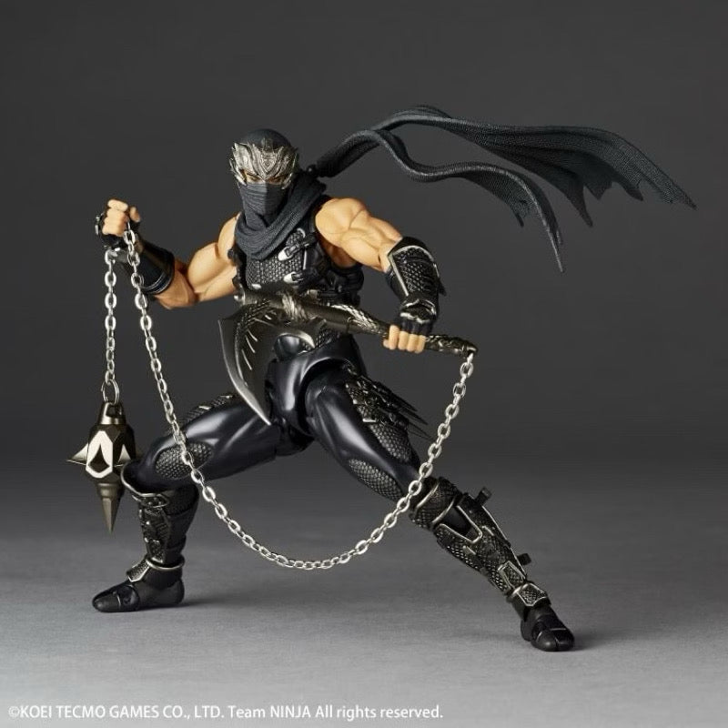 Kaiyodo Ninja Gaiden 2 Amazing Yamaguchi Revoltech NR052 Ryu Hayabusa Action Figure