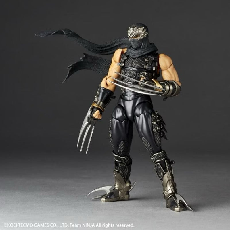 Kaiyodo Ninja Gaiden 2 Amazing Yamaguchi Revoltech NR052 Ryu Hayabusa Action Figure